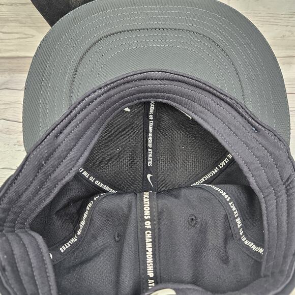 Nike Golf Dri-FIT Hat Cap Men’s Stretch Fit Size Large Black - Picture 5 of 6